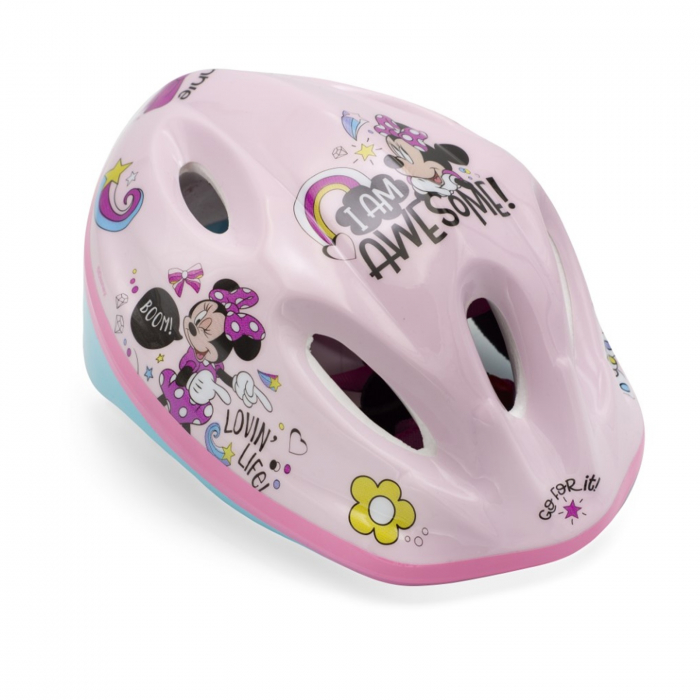 Casca de protectie Minnie Mouse, I'm Awesome pentru copii, 52-56 cm - KidMania.ro [8]