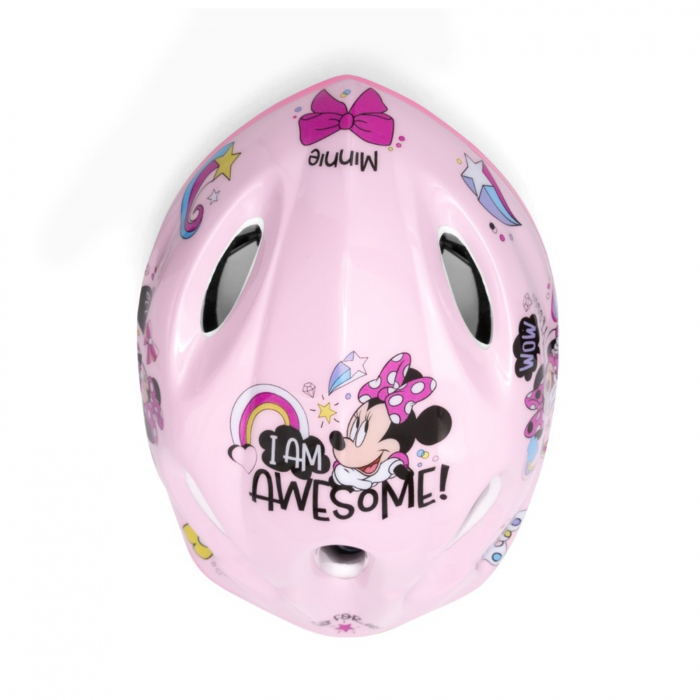 Casca de protectie Minnie Mouse, I'm Awesome pentru copii, 52-56 cm - KidMania.ro [10]