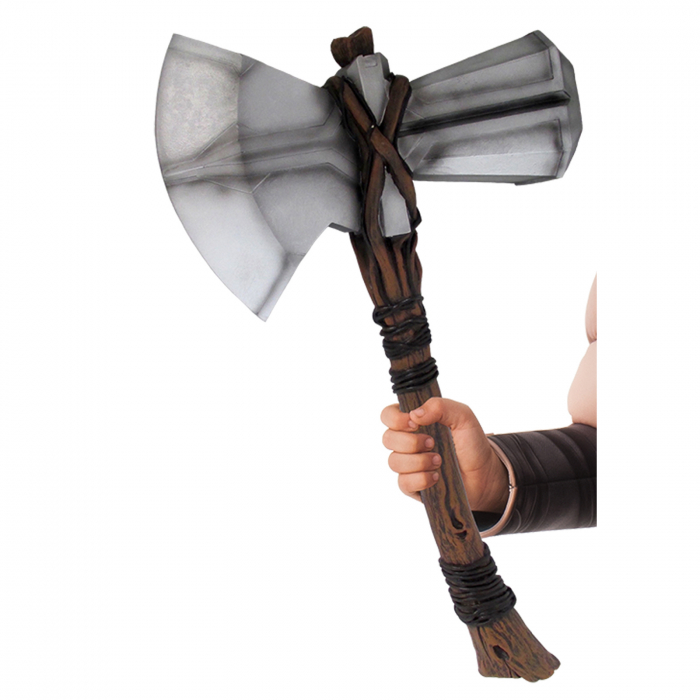 Ciocan de jucarie Thor, Stormbreaker Avengers EndGame, 45 cm, gri [2]