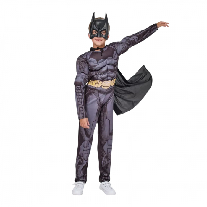 Costum Batman KidMania® cu muschi si masca pentru copii - KidMania.ro [2]