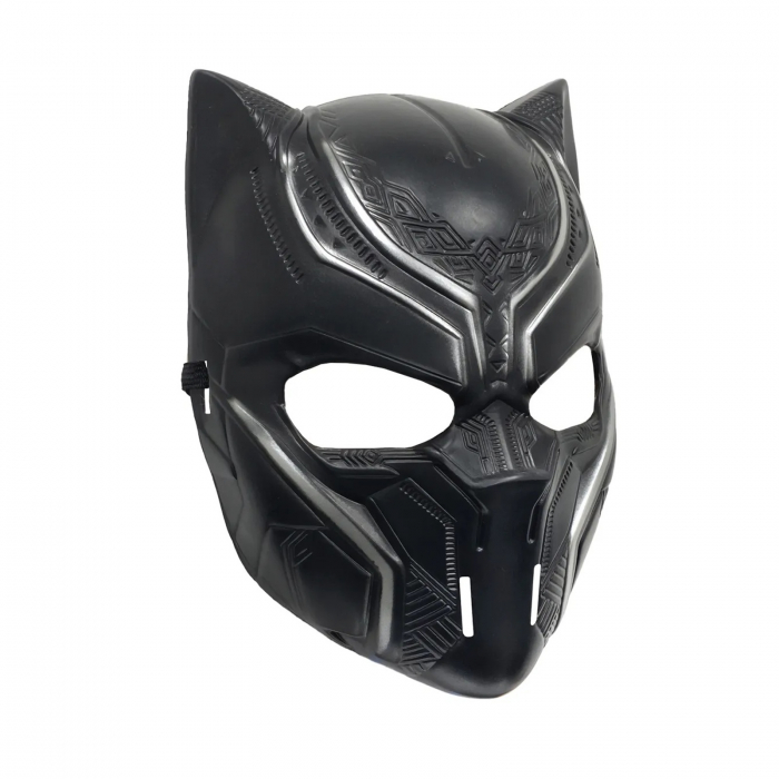 Costum Black Panther KidMania® cu muschi si masca pentru copii - KidMania.ro [4]