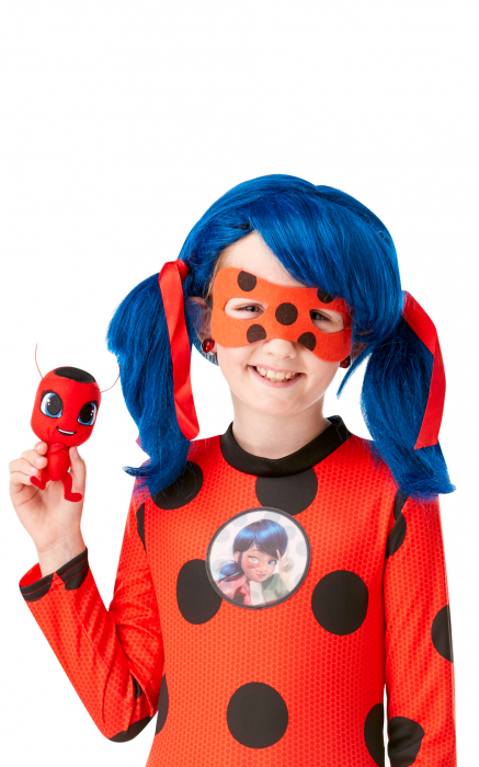 Costum Miraculous Buburuza Deluxe pentru fete - Ladybug - Kidmania [4]