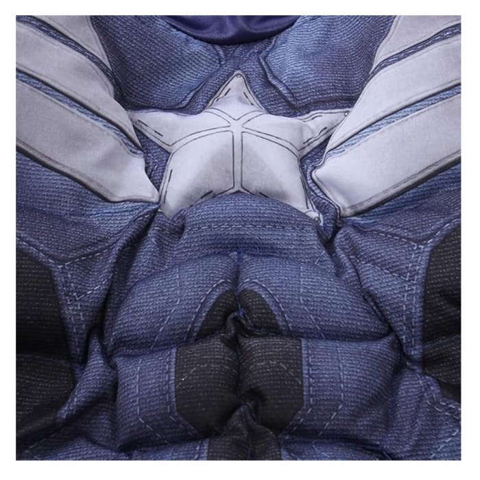 Costum Captain America KidMania® cu muschi pentru baieti - KidMania.ro [4]