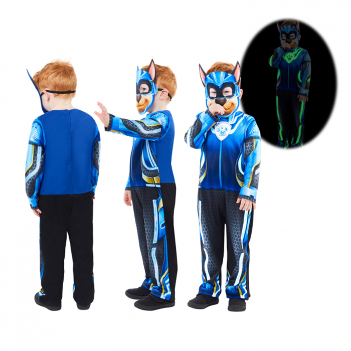 Costum Chase lumineaza in intuneric, Paw Patrol the movie pentru baieti - KidMania.ro [6]