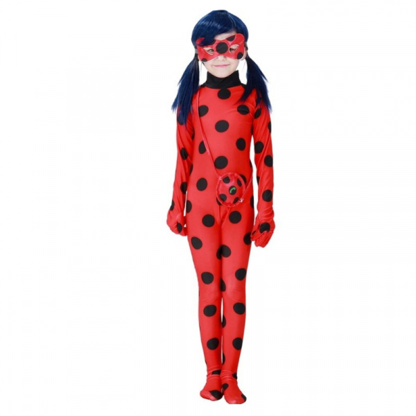 Costum clasic Buburuza Miraculoasa Ladybug pentru fată [2]