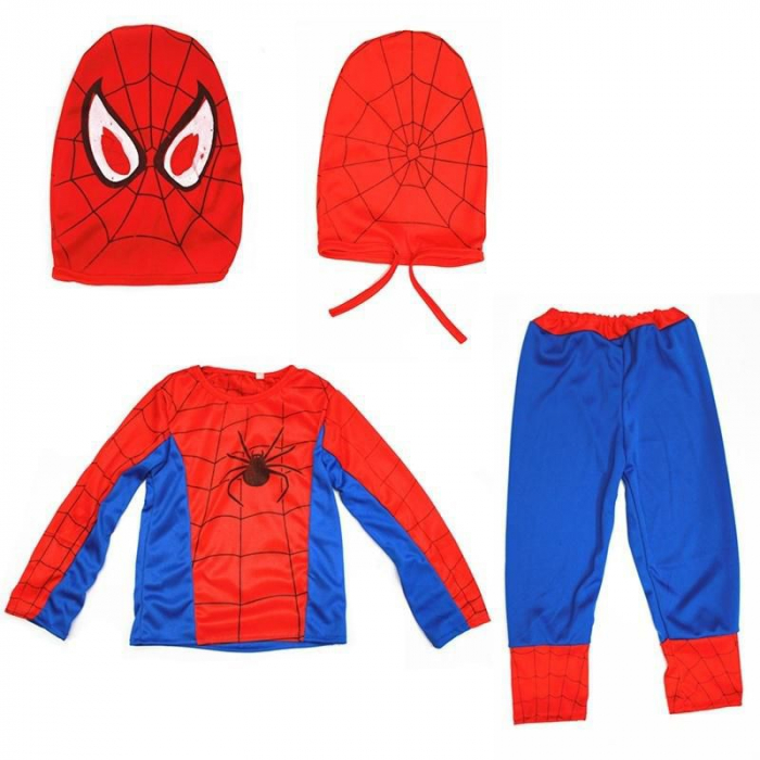 Costum clasic Spiderman pentru baiat [4]