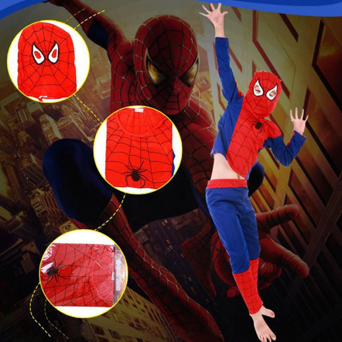 Costum clasic Spiderman KidMania® pentru baieti - KidMania.ro [7]
