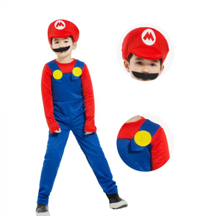 Costum Clasic Super Mario pentru copii - Kidmania.ro [2]