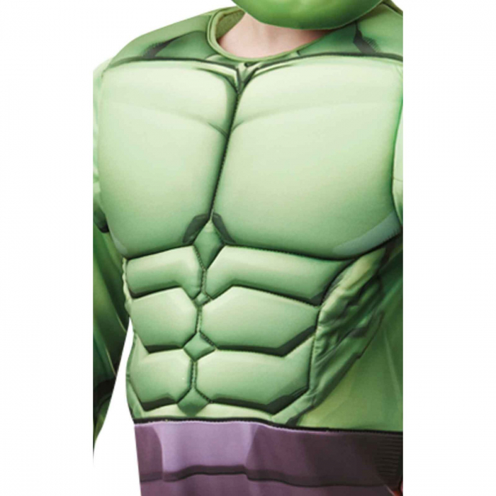 Costum cu muschi Hulk Deluxe pentru baieti - Avengers [2]