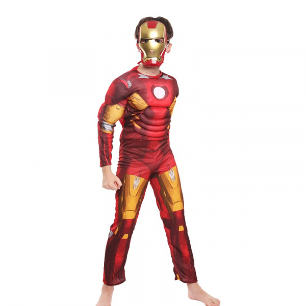 Costum cu muschi Iron Man pentru baiat [3]