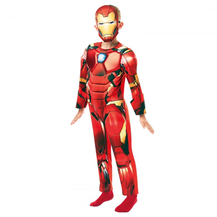 Costum Iron Man Deluxe pentru baieti [1]