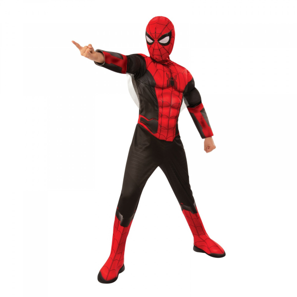 Costum Deluxe Spiderman cu muschi pentru baiat - Far from Home [1]