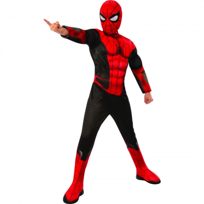 Costum Deluxe Spiderman cu muschi 3D pentru baiat - No Way Home [1]