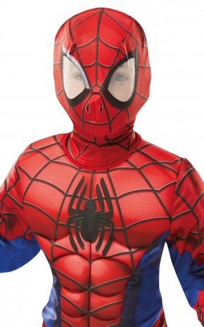 Costum Deluxe Spiderman cu muschi, Marvel, M, 5 - 6 ani, 116 cm [3]