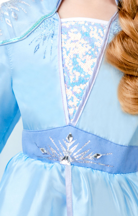 Costum Disney Deluxe Elsa pentru fete, Regatul de gheata 2 [4]