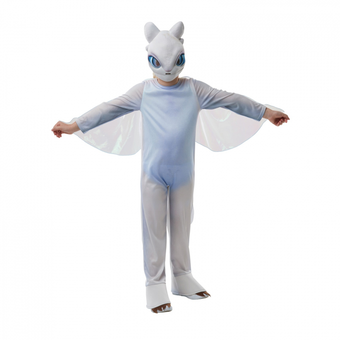 Costum dragon Light Fury Deluxe pentru copii - KidMania.ro [2]