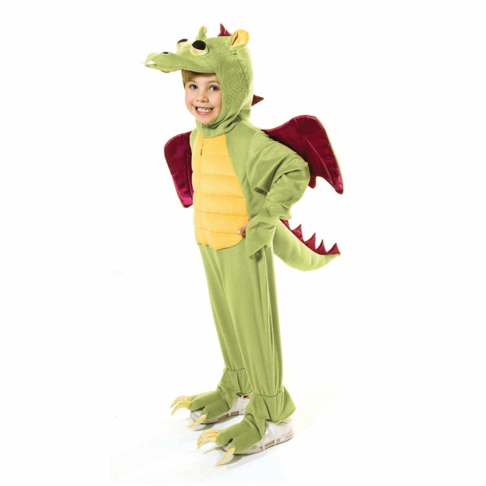 Costum dragon verde KidMania® pentru copii - KidMania.ro [1]
