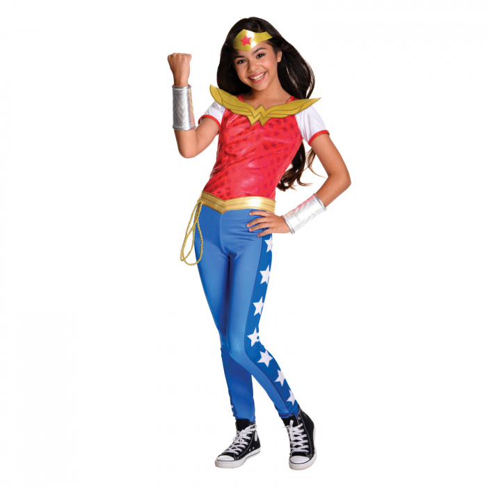 Costum Wonder Woman clasic pentru fete - Kidmania.ro [1]