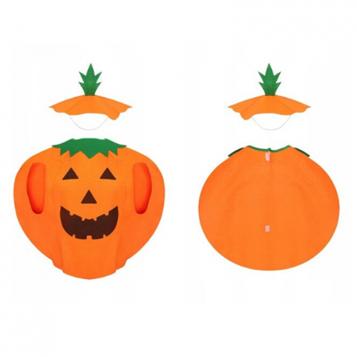 Costum Dovleac KidMania®, portocaliu, pentru copii, marime universala - KidMania.ro [3]