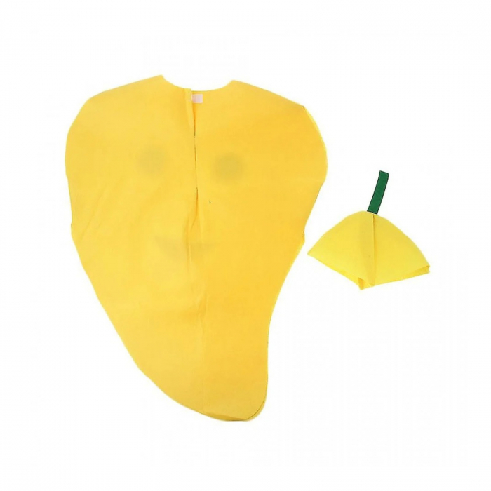Costum fruct Mango KidMania®, galben, pentru copii, marime universala - KidMania.ro [3]