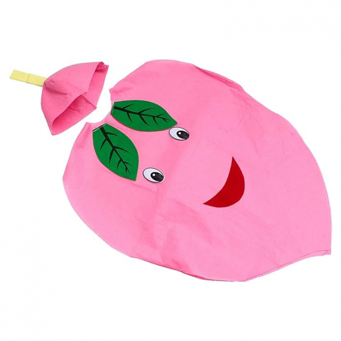 Costum fruct Piersica KidMania®, roz, pentru copii, marime universala - KidMania.ro [4]