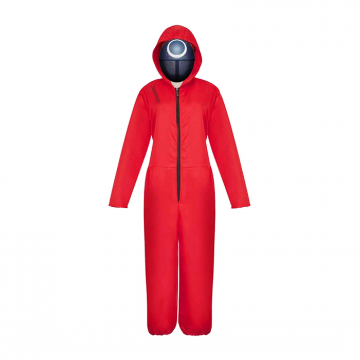 Costum gardian Squid Game, KidMania®, model Cerc pentru adulti - Jocul Calamarului - KidMania.ro [1]