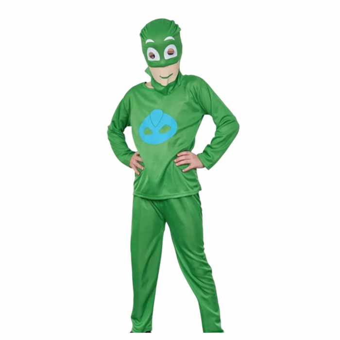 Costum Gekko KidMania® cu masca pentru copii - Eroii in Pijama - KidMania.ro [2]