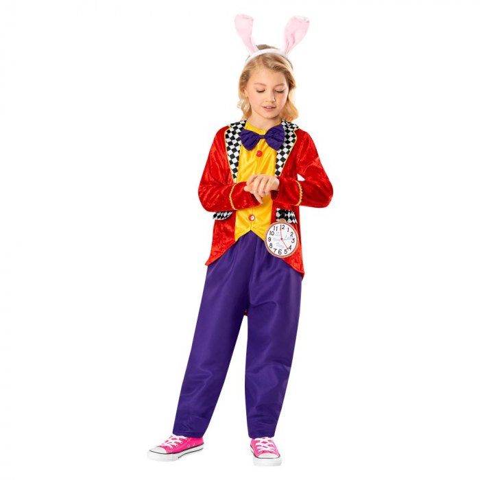 Costum iepuras White Rabbit pentru copii - Kidmania.ro [4]
