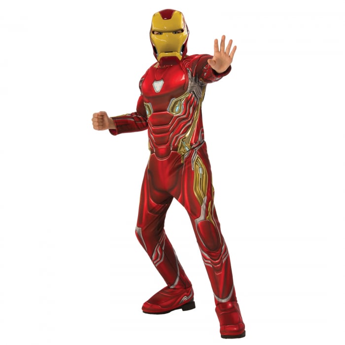 Costum Iron-Man cu muschi pentru baieti [1]
