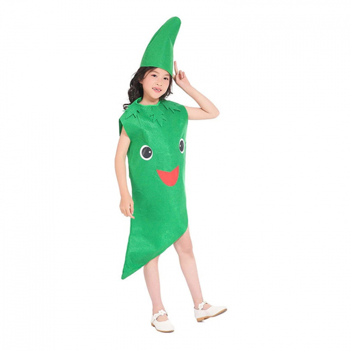 Costum leguma Ardei Verde KidMania®, verde, pentru copii, marime universala - KidMania.ro [1]