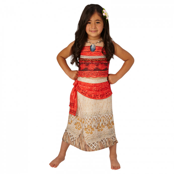Costum Moana / Vaiana pentru copii, Printesele Disney, Rubie's,5-6 ani [1]