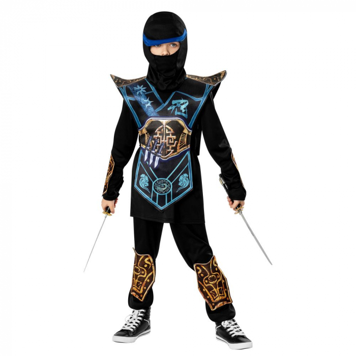 Costum ninja razboinic cu accesorii pentru baieti - Kidmania.ro [3]