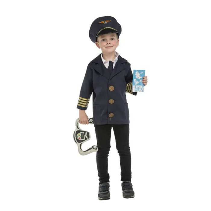 Costum pilot cu accesorii pentru copii - Kidmania.ro [2]