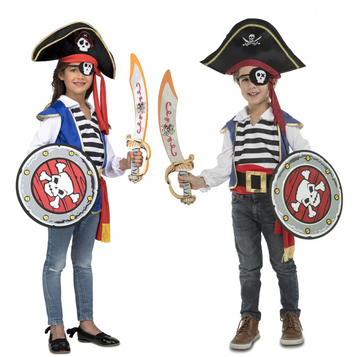 Costum Pirat Sam cu accesorii pentru copii - Kidmania.ro [4]