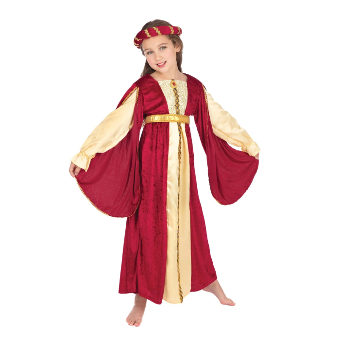 Costum printesa medievala KidMania® pentru fete - KidMania.ro [2]