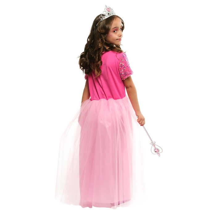 Costum printesa Rosa KidMania® pentru fete - KidMania.ro [3]