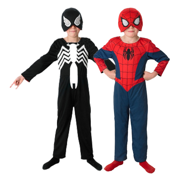 Costum reversibil 2 in 1 Marvel Spiderman Ultimate, L,  7 - 8 ani [1]