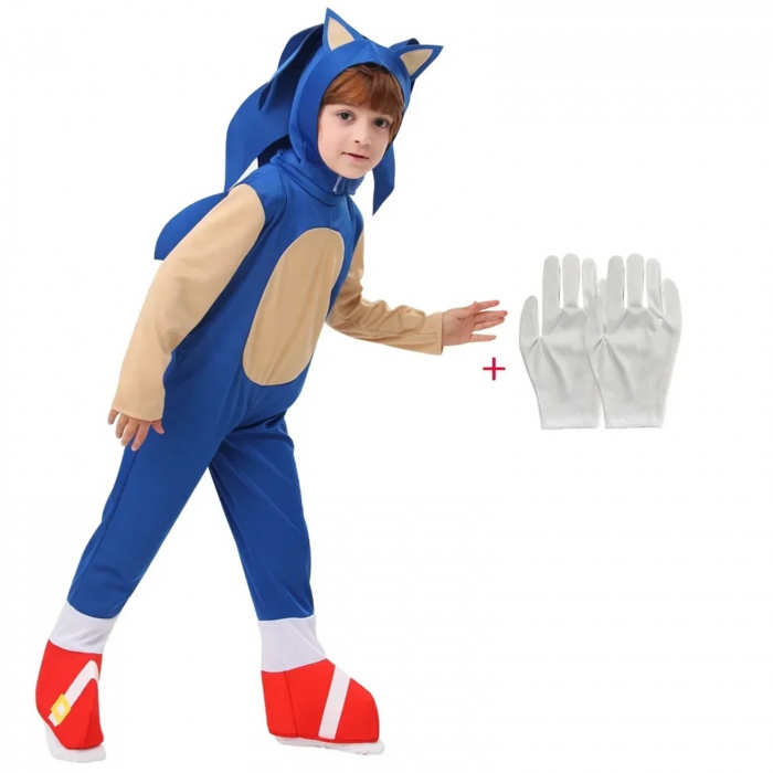 Costum Sonic KidMania® cu accesorii pentru copii - KidMania.ro [3]