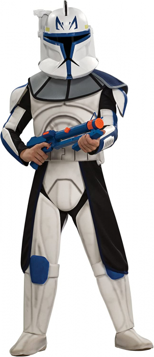 Costum Deluxe Star Wars Clone Trooper Captain Rex pentru copii [2]