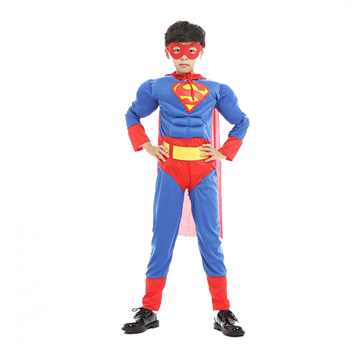 Costum cu muschi Superman pentru baieti [2]