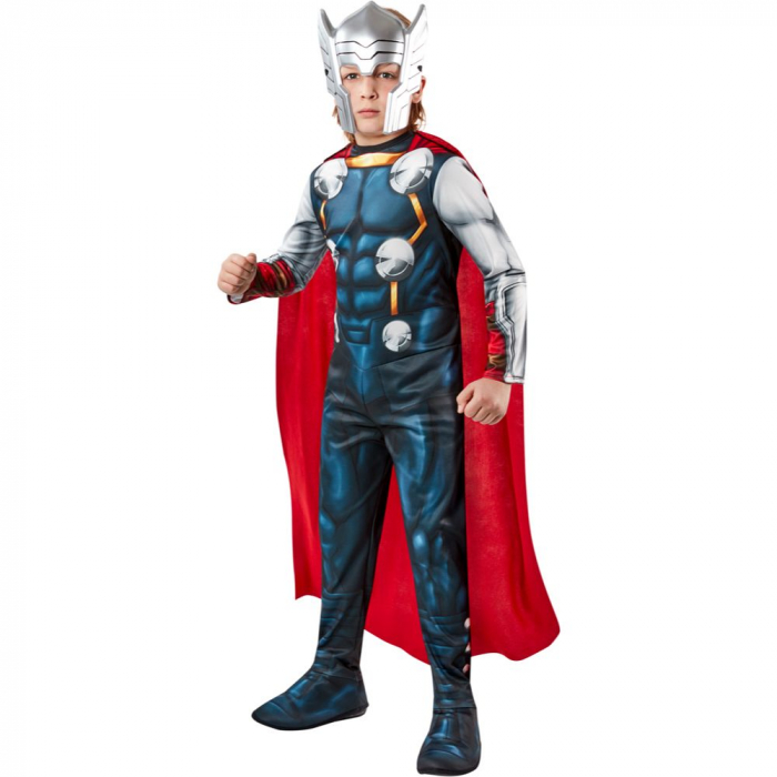 Costum Thor cu muschi - Avengers pentru baieti [1]