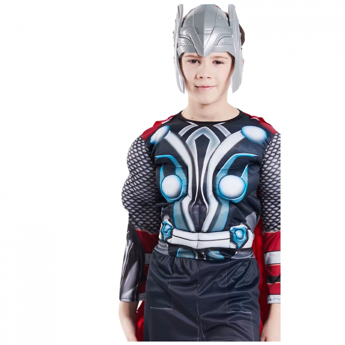 Costum Thor KidMania® cu muschi pentru baieti - KidMania.ro [5]