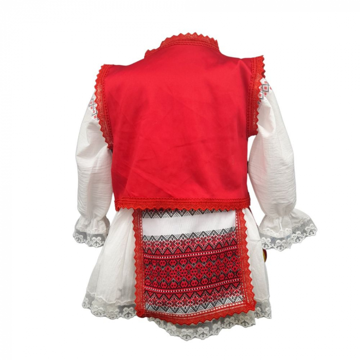 Costum traditional Maria zona Muntenia pentru fete - Kidmania.ro [3]