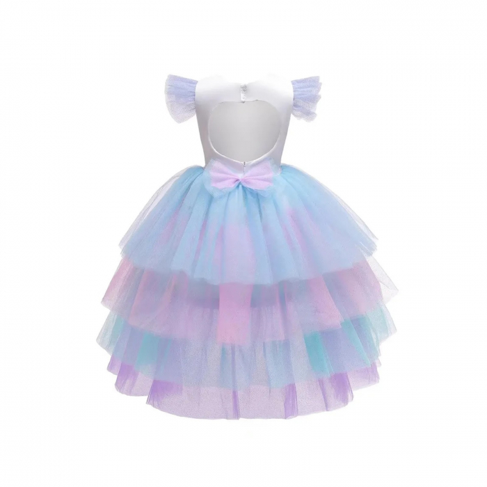 Costum Unicorn KidMania® cu trena detasabila pentru fete - KidMania.ro [2]