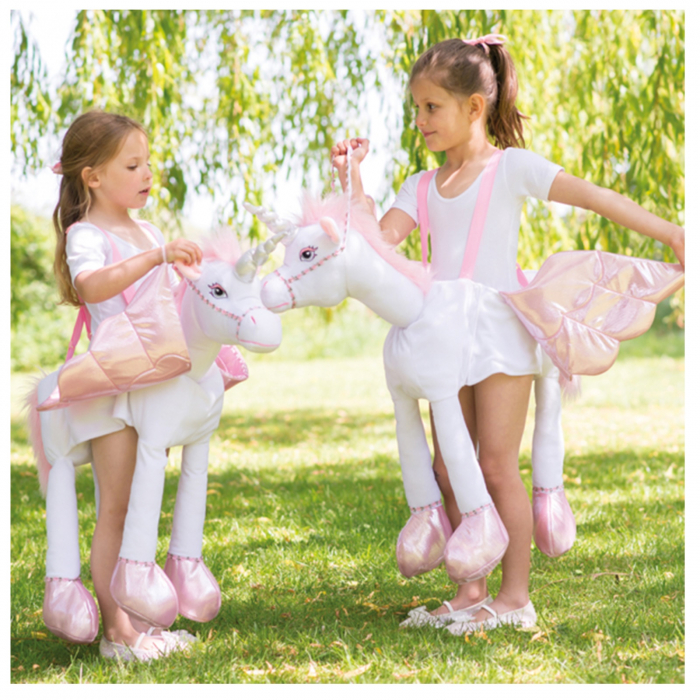 Costum unicorn Ride-on KidMania® cu sunete si lumini pentru fete - KidMania.ro [5]