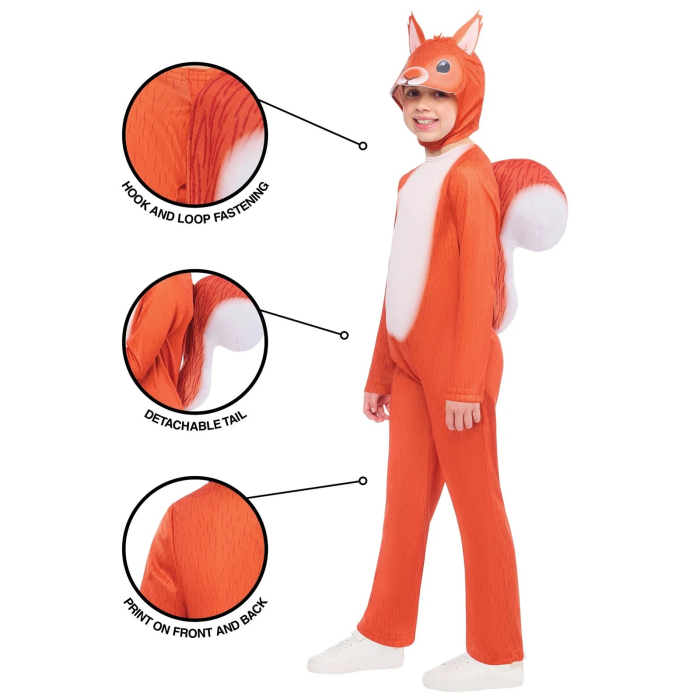 Costum Veverita KidMania® pentru copii - KidMania.ro [4]