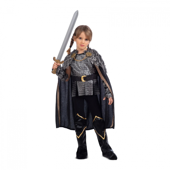 Costum viking KidMania® pentru fete - KidMania.ro [5]