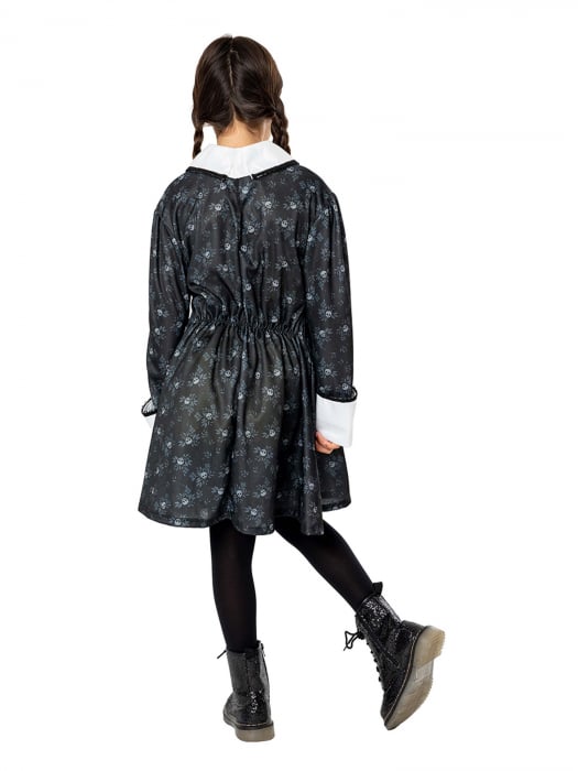 Costum Wednesday pentru fete - Familia Addams - Kidmania.ro [2]