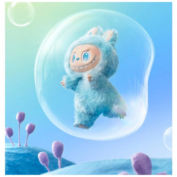 Figurina Labubu Have a seat, personaj surpriza cu hainuta si sunete, 19 cm, multicolor - KidMania.ro [9]