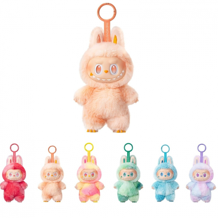 Figurina Labubu Have a seat, personaj surpriza cu hainuta si sunete, 19 cm, multicolor - KidMania.ro [2]